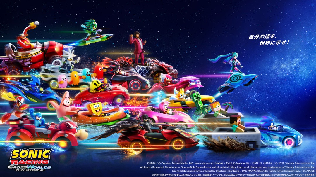 《索尼克賽車：交叉世界》登陸Switch 2 限時贈送