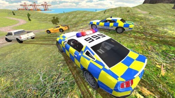 逼真的警車駕駛下載
