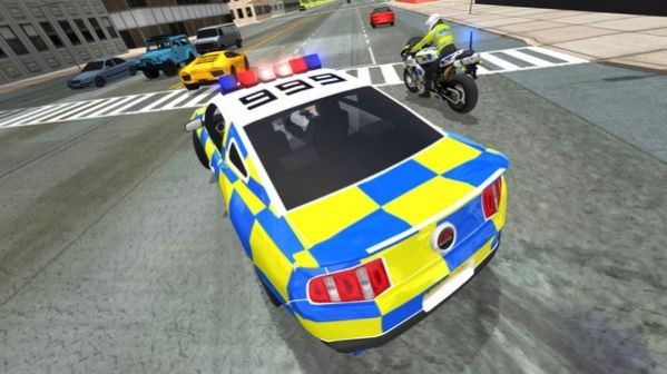 逼真的警車駕駛下載