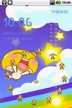 蘑菇點點寵物鎖屏手機版下載